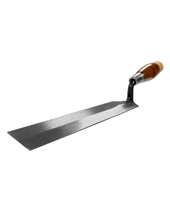 Margin Trowel Leather Handle 8" x 2"