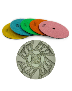 Diamond Resin Concrete Polishing Pads 125mm