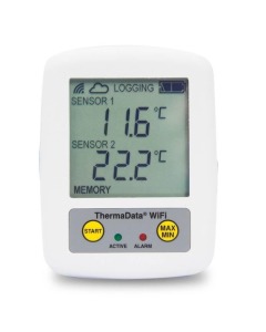 ThermaData® WiFi 2-Channel Thermocouple Logger