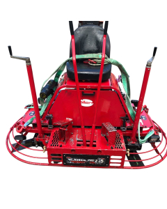 Used Allen 36 Petrol Ride on Power Trowel #118