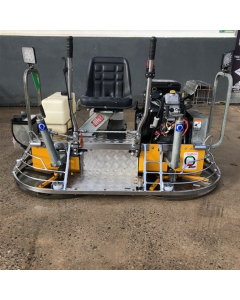 Used Barikell 30&quot; Petrol Ride on power Trowel #139