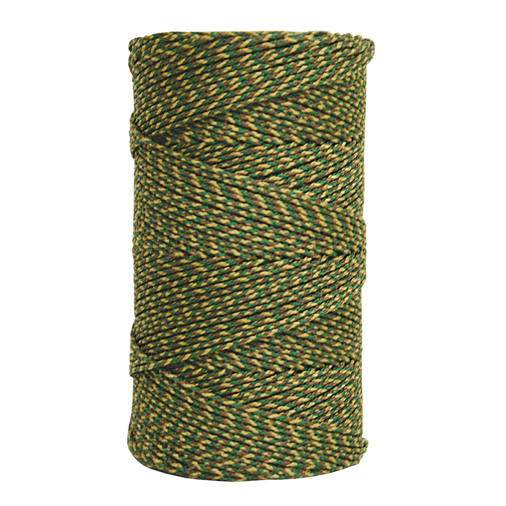 Super Tough Bonded Braided Nylon Line "Camo" - 685"