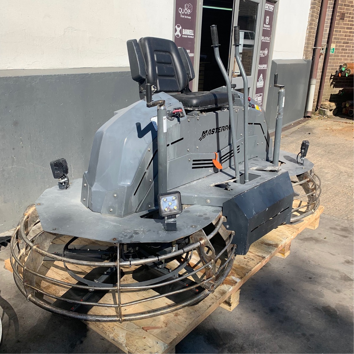 Used ride on power cheap trowel for sale