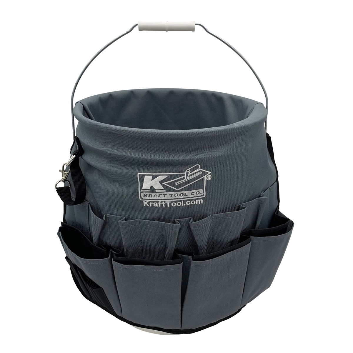 Bucket Bag for holding all your tools, available from Speedcrete.