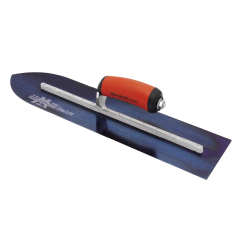Pointed Concrete Finishing Trowel Blue Steel 14 inch