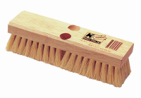10" x 3" Large Heavy Duty Acid Resistant Brush. This versatile brush features long-wearing white tampico fibers perfect for applying coatings, rough scrubbing, and acid cleaning.