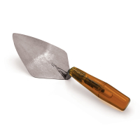 W.rose trowels from Speedcrete, United Kingdom. These narrow London masonry tools are supplied with a plastic handle and can be ordered via our online shop.