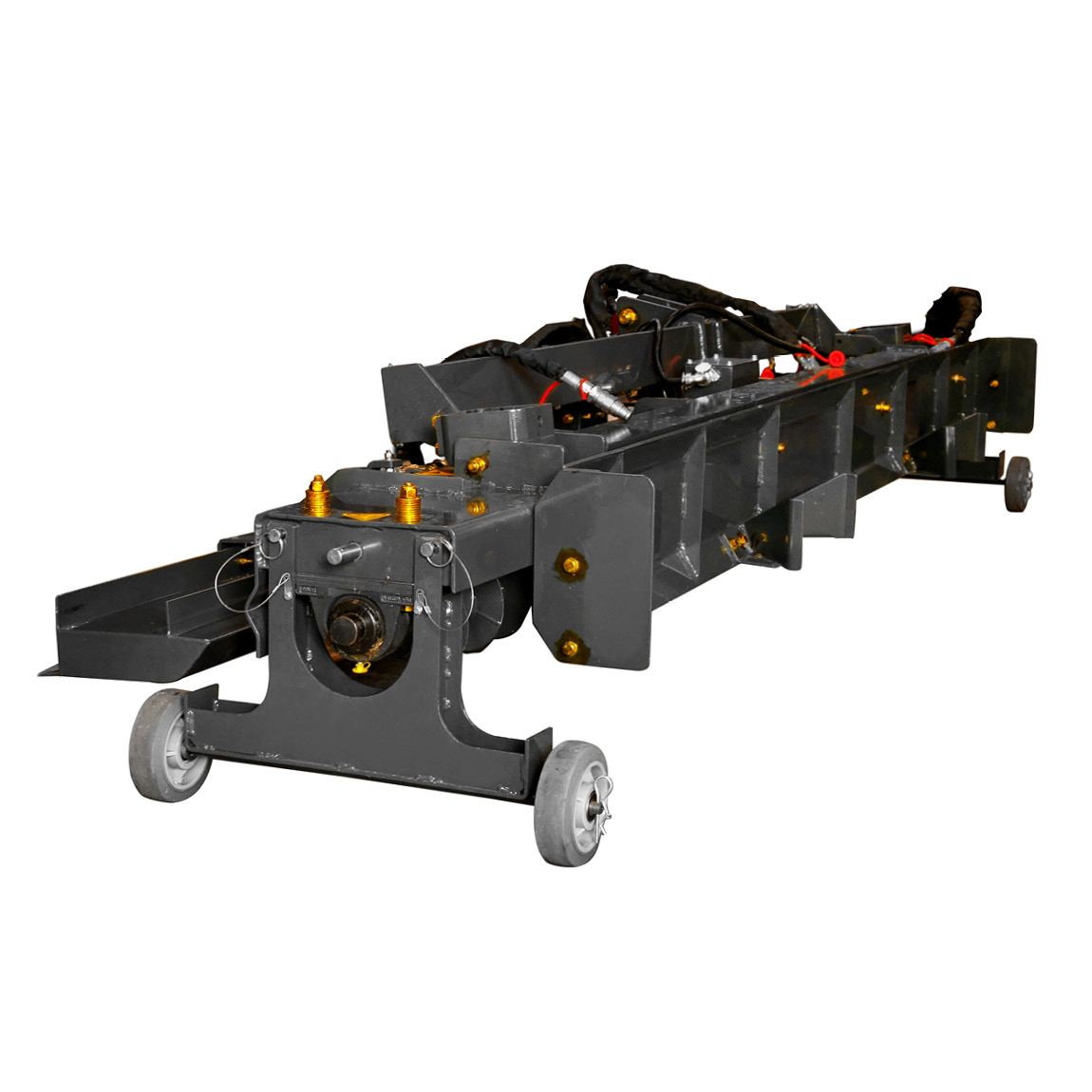 WS-940C Vance laser Controlled Screeder. This ride-on concrete screener will give you level concrete at a high accuracy. Placing and vibrating the concrete ready for finishing. Available from Speedcrete, United Kingdom.