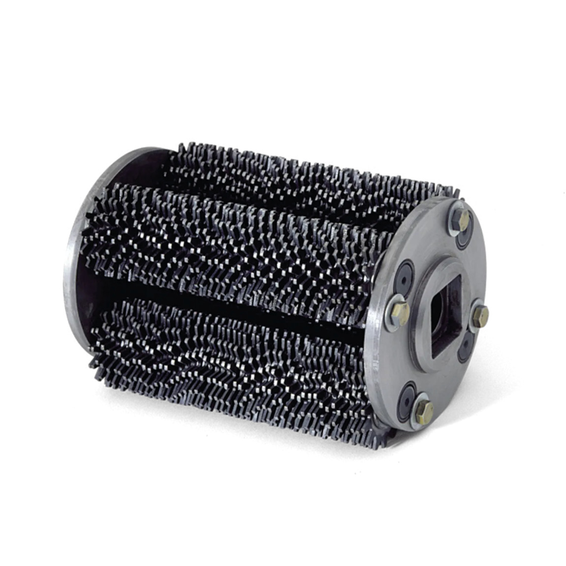 Drum filled with cutters. Pre-filled with either carbide wheels (for roughening concrete, stone and asphalt, as well as for removing old coatings, resins, screeds, tiles or other hard materials) or milling cutters (for removing and stripping thermoplastic