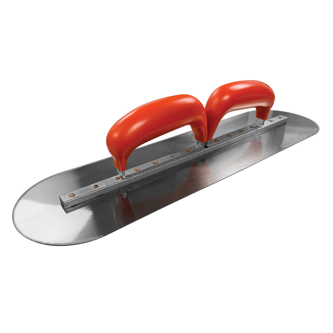 Resin Double Handle Duo Trowel Fat 450mm x 125mm. This trowel has been designed so that both hands can be used to apply the optimal pressure required to place resin bound gravel material. It adds both comfort and control.