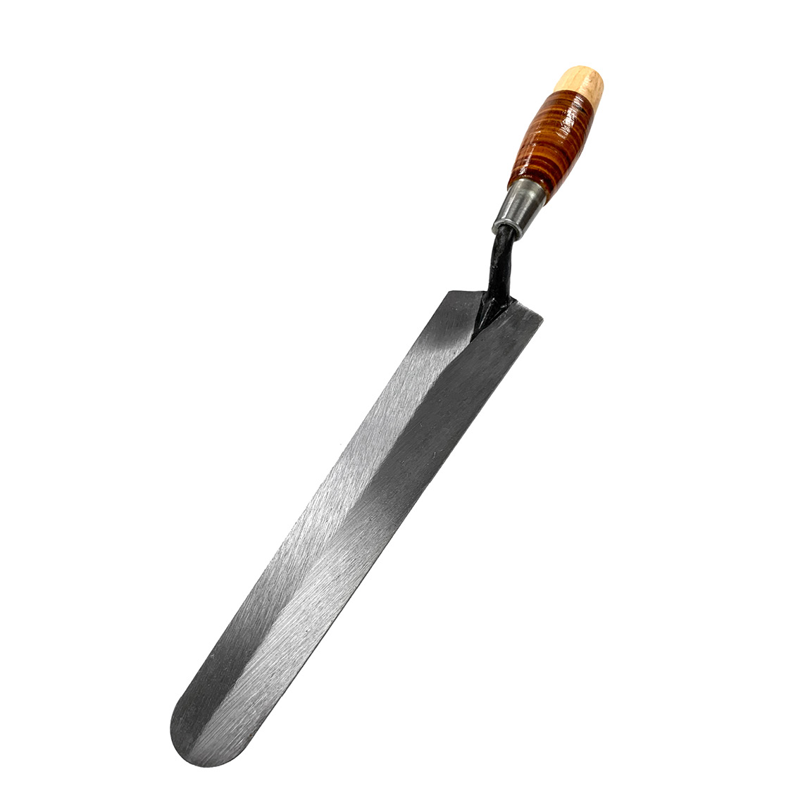 W.Rose Duck Bill Trowel Leather Handle 10" x 2" made for one piece of forged steel. Available from Speedcrete, United Kingdom.