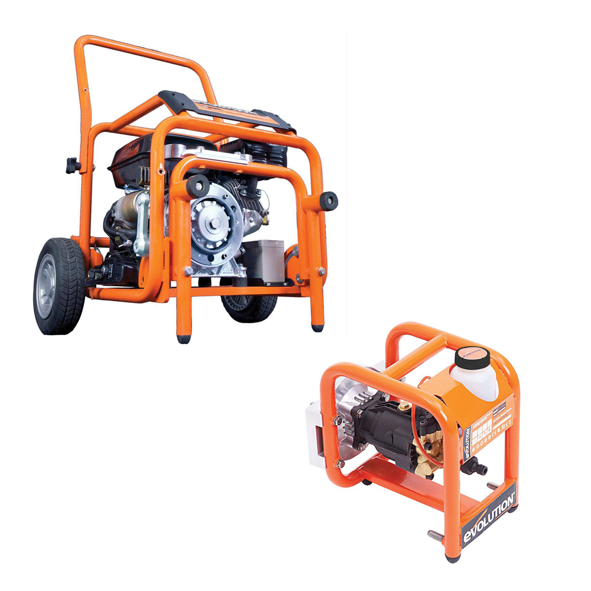 Speedcrete offer the Evolution Evo-System 175 Bar Pressure Washer Output and Engine combination for your jet-wash requirements.