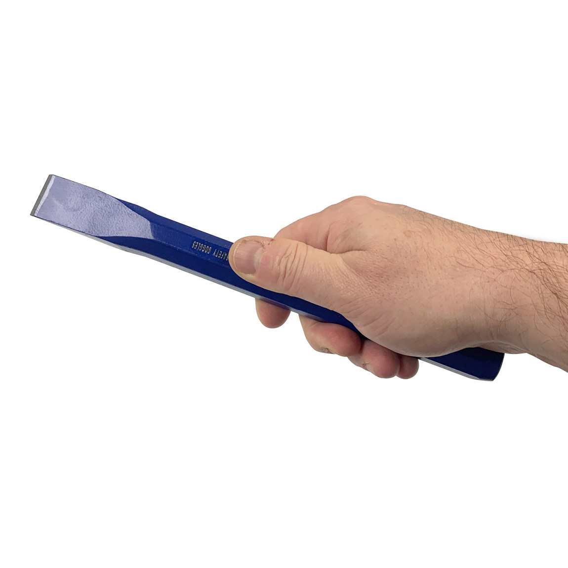 Faithfull Cold Chisels are manufactured to British standard from high quality grade steel which is hardened and ground to maximise safety and to ensure longer lasting cutting edges. For cutting brick, concrete and paving slabs . The cutting edge has an an