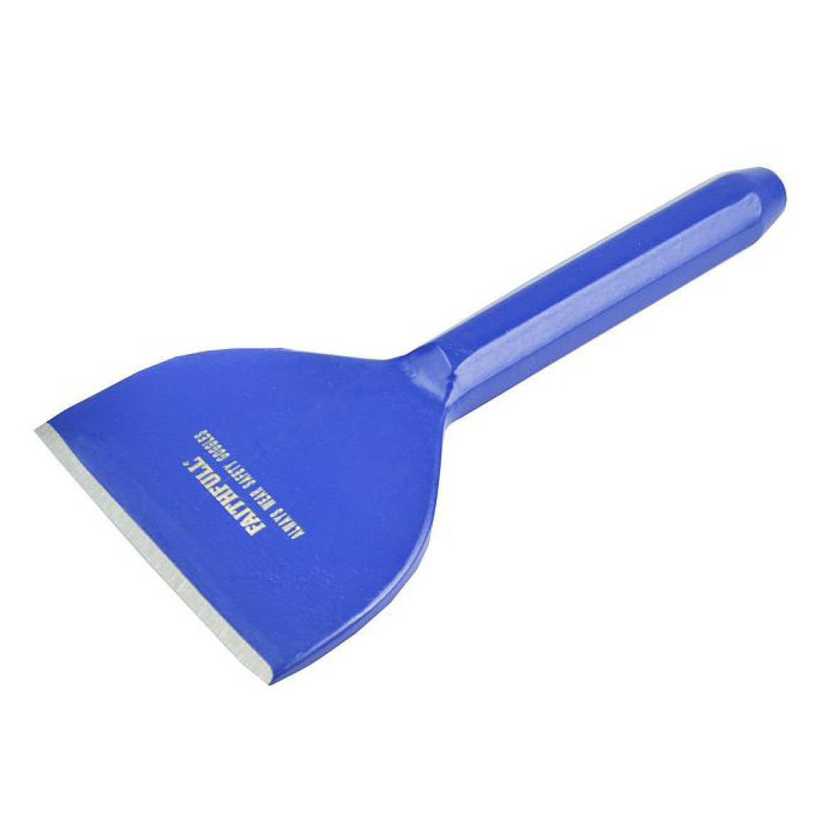 These chisels are manufactured to British Standard and have suitably hardened cutting edges, but even so they should not be used on concrete containing reinforcing bars.