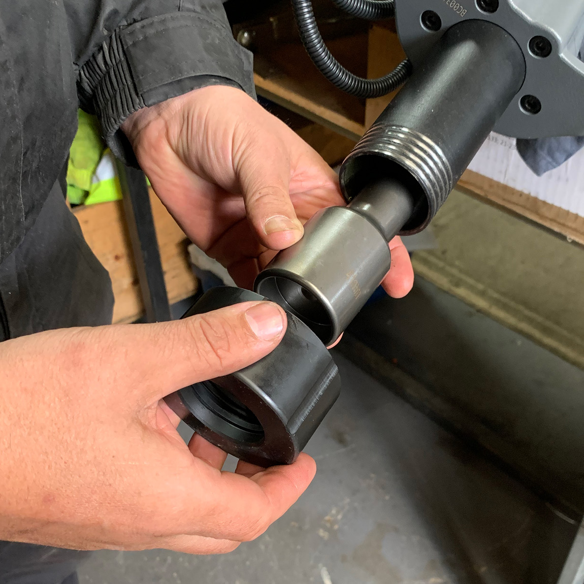 Hit the ground running with this stake planting pin pusher which will speed up your concrete form work set-up. Setting up your form work has never been easier, safer or faster. Available from Speedcrete, United Kingdom.