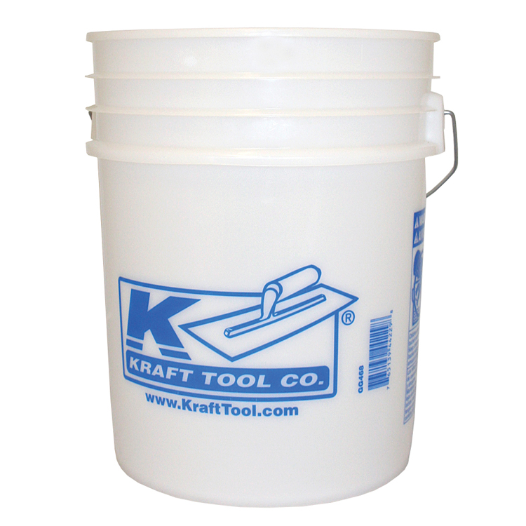 The 19ltr capacity bucket allows bricklayers and construction professionals to measure material accurately. Available from Speedcrete, United Kingdom.