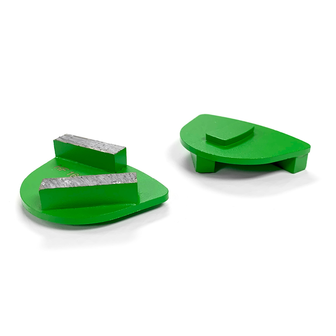 Choose from a range of grit strengths for concrete floor grinding. These diamond metalbond abrasive grinding wings are used in the early stages of the polishing process.
