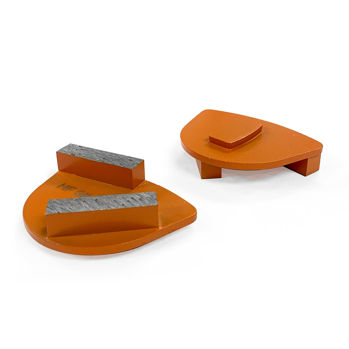 Choose from a range of grit strengths for concrete floor grinding. These diamond metalbond abrasive grinding wings are used in the early stages of the polishing process.