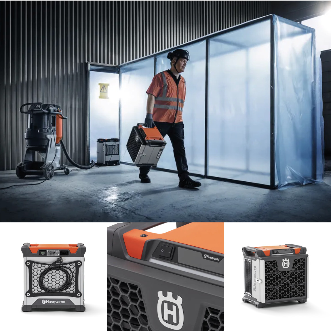 The A 25 is part of our latest generation of air cleaners, developed with a whole new level of intelligence and mobility to meet customer demands. Available from Speedcrete, United Kingdom.