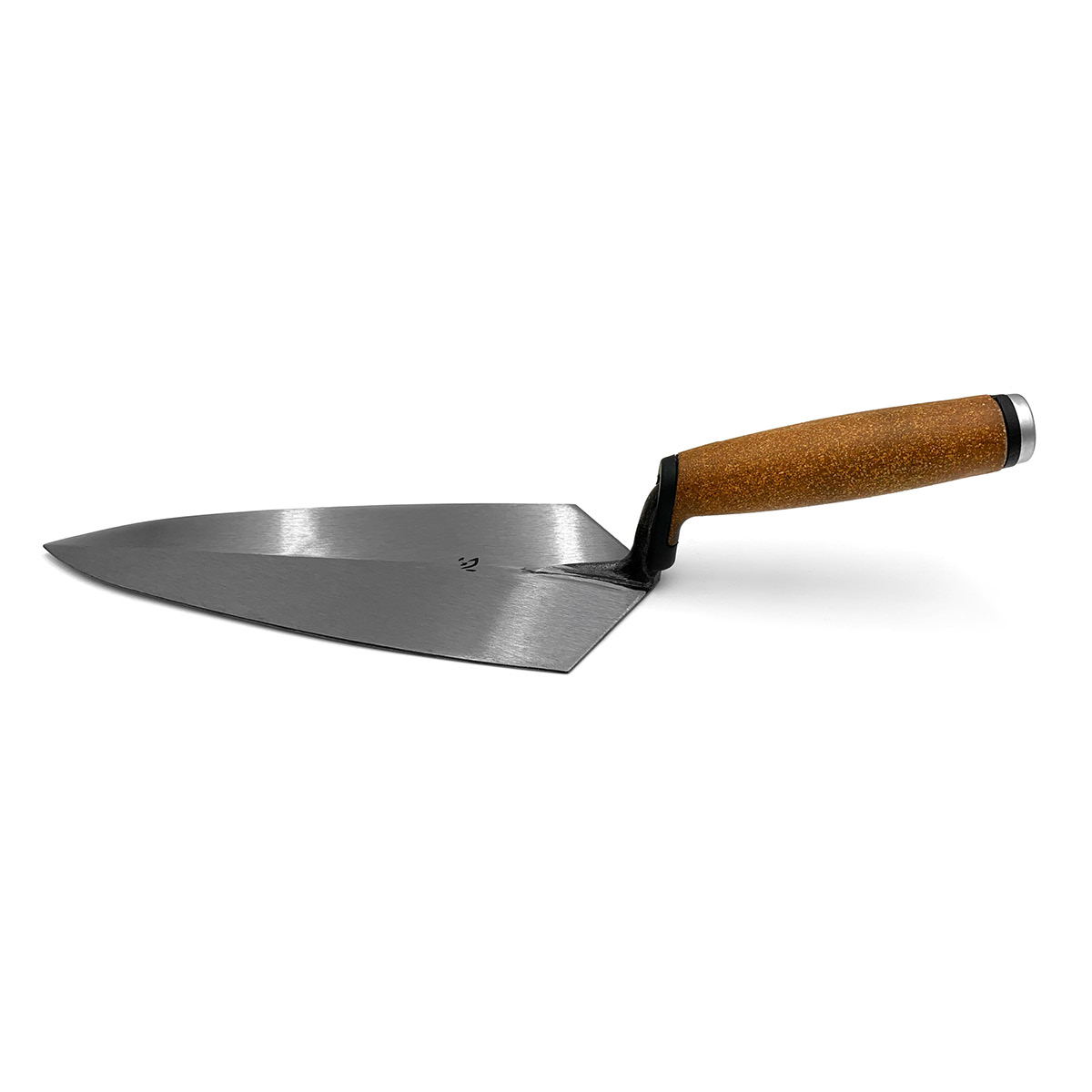 Kokoro trowels are available in the Philadelphia Pattern with the cork grip. These quality brick trowels are used by professionals and are made from a single piece of specially formulated steel. Available from Speedcrete United Kingdom.