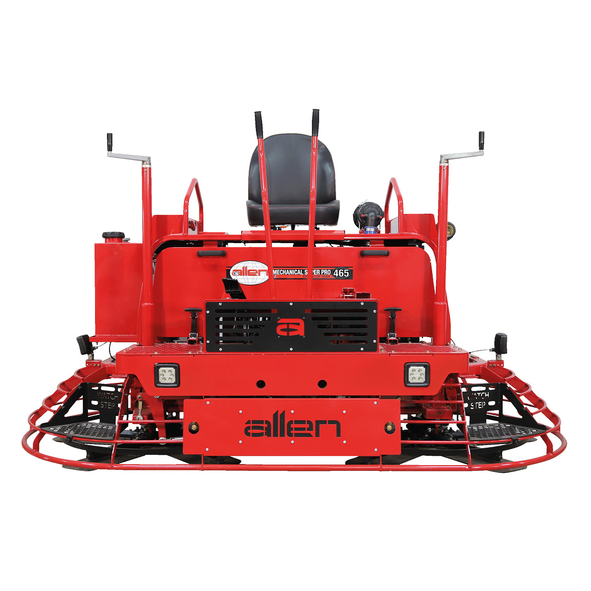 The new MSP465 was redesigned with the high-volume flatwork concrete contractor in mind. The new MSP465 comes equipped with assisted steering, reducing operator fatigue. It comes with a powerful 57 hp Kubota liquid-cooled gasoline engine that keeps this m