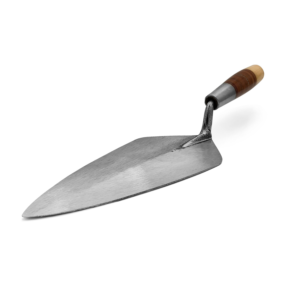 Professional Narrow London brick trowels from W.Rose are available in various lengths with the popular leather handle style. These American tools are available in the United Kingdom via Speedcrete.