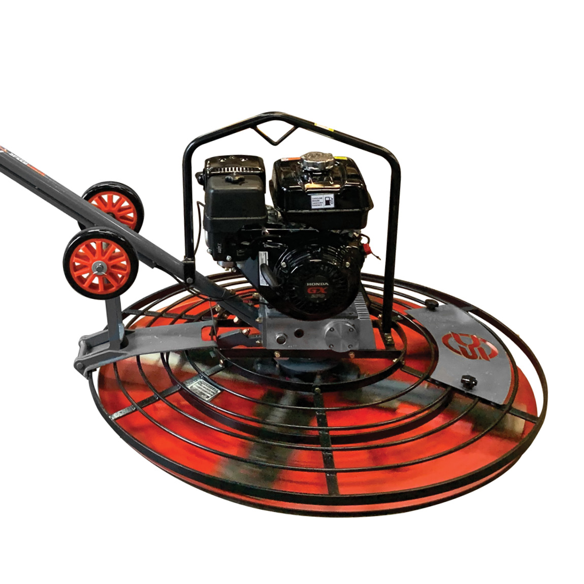 This powerful 4 blade 46" pedestrian trowel is used to level concrete across slabs and bays. Speedcrete have developed this machine as the ultimate concrete professional for use in the United Kingdom. This power float has an easy pitch control machine is 