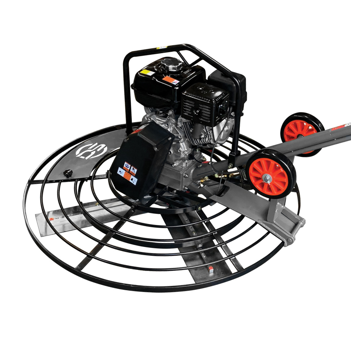 This powerful 4 blade 46" pedestrian trowel is used to level concrete across slabs and bays. Speedcrete have developed this machine as the ultimate concrete professional for use in the United Kingdom. This power float has an easy pitch control machine is 