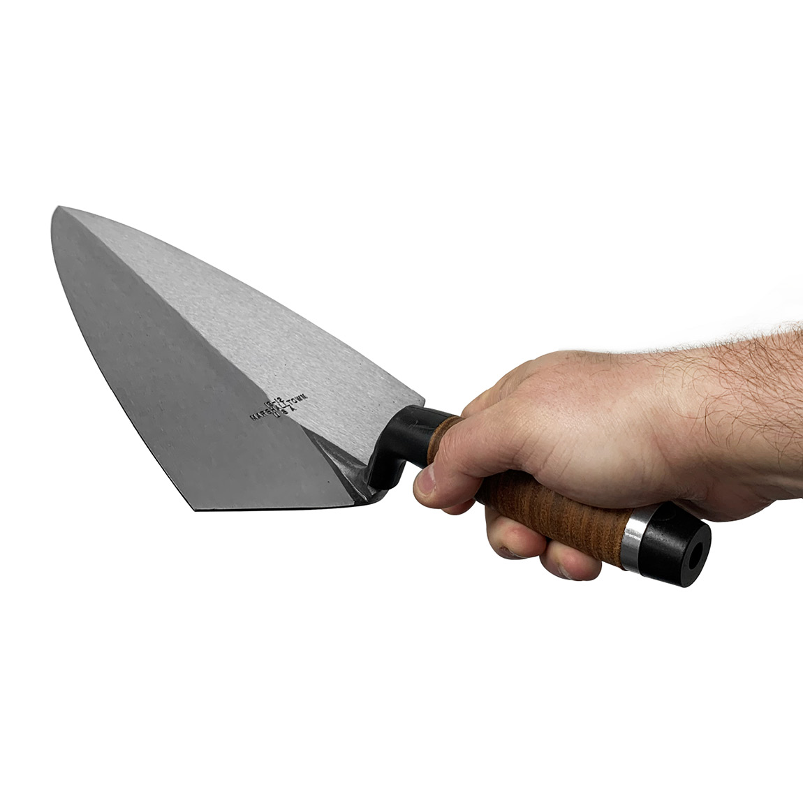 A selection of Marshalltown Philadelphia Trowels with the Leather Handle style. These professional brick trowels are designed for durability and offers high-grade quality to help you complete all functional or decorative brick, block, and stonework. Avail