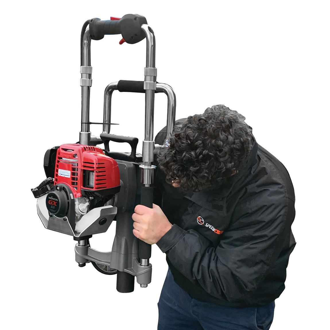 The Stake Driver Cart Kit is an all in one solution to placing form stakes and removing form stakes safely and efficiently. Available from Speedcrete, United Kingdom.