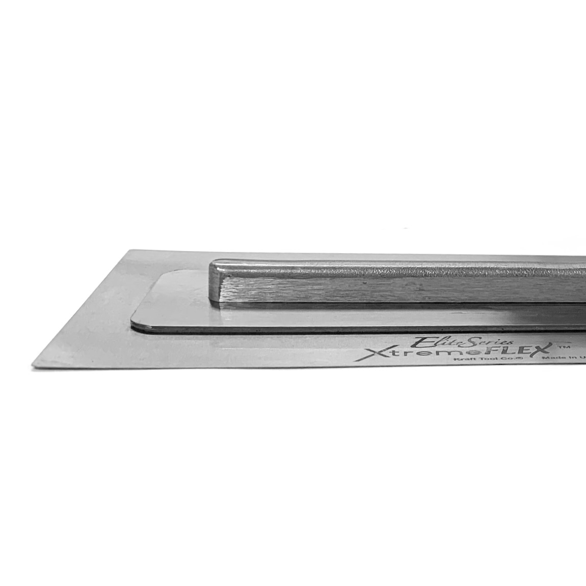 14" x 4" Elite Series Five Star™ XtremeFLEX™ Stainless Steel Trowel with Cork Handle. This professional level plastering trowel is made Machined edge provides a superior finish. A high-strength, lightweight cast aluminium mounting stands up to the rigours