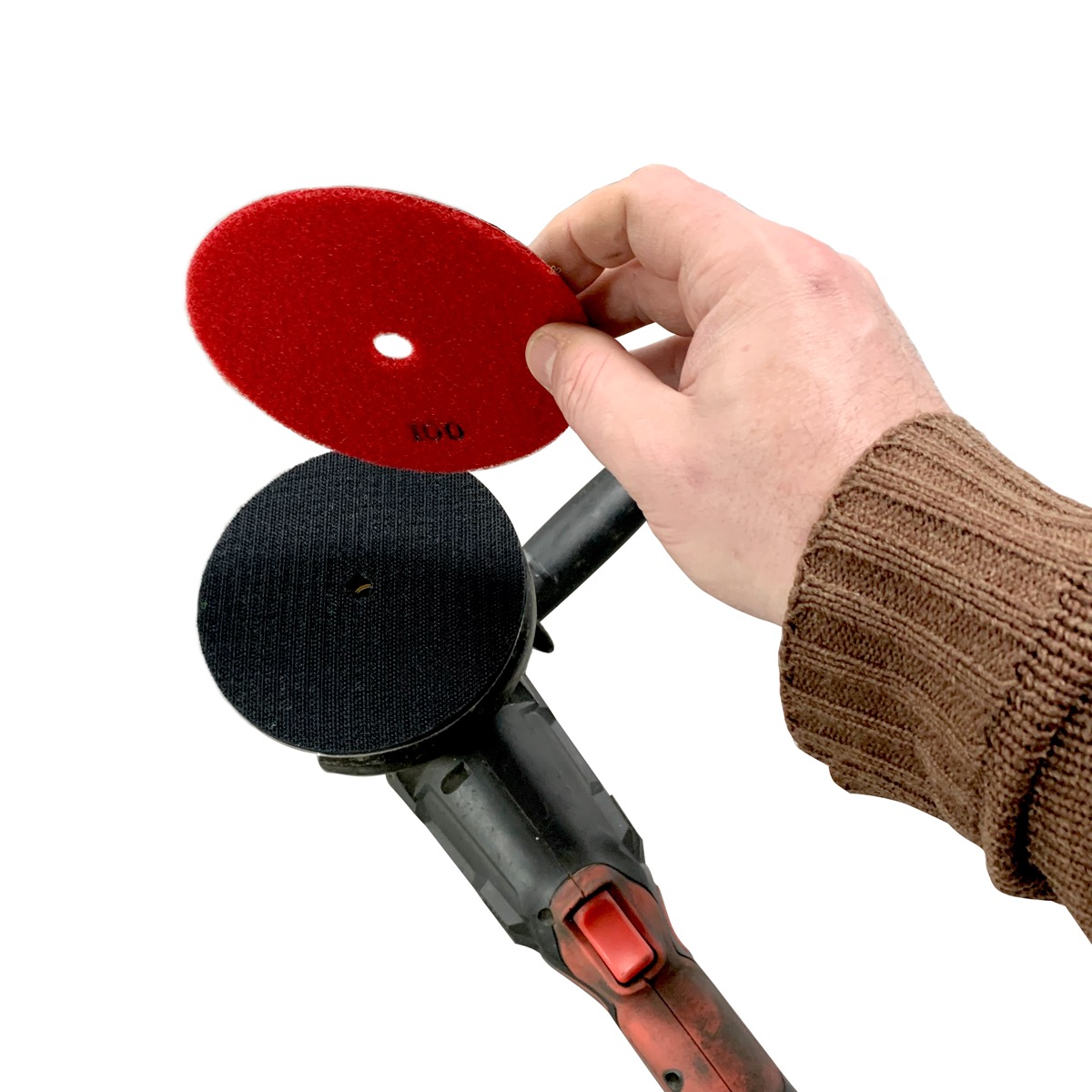 Velcro 125mm Pad Holder Polishing Tooling