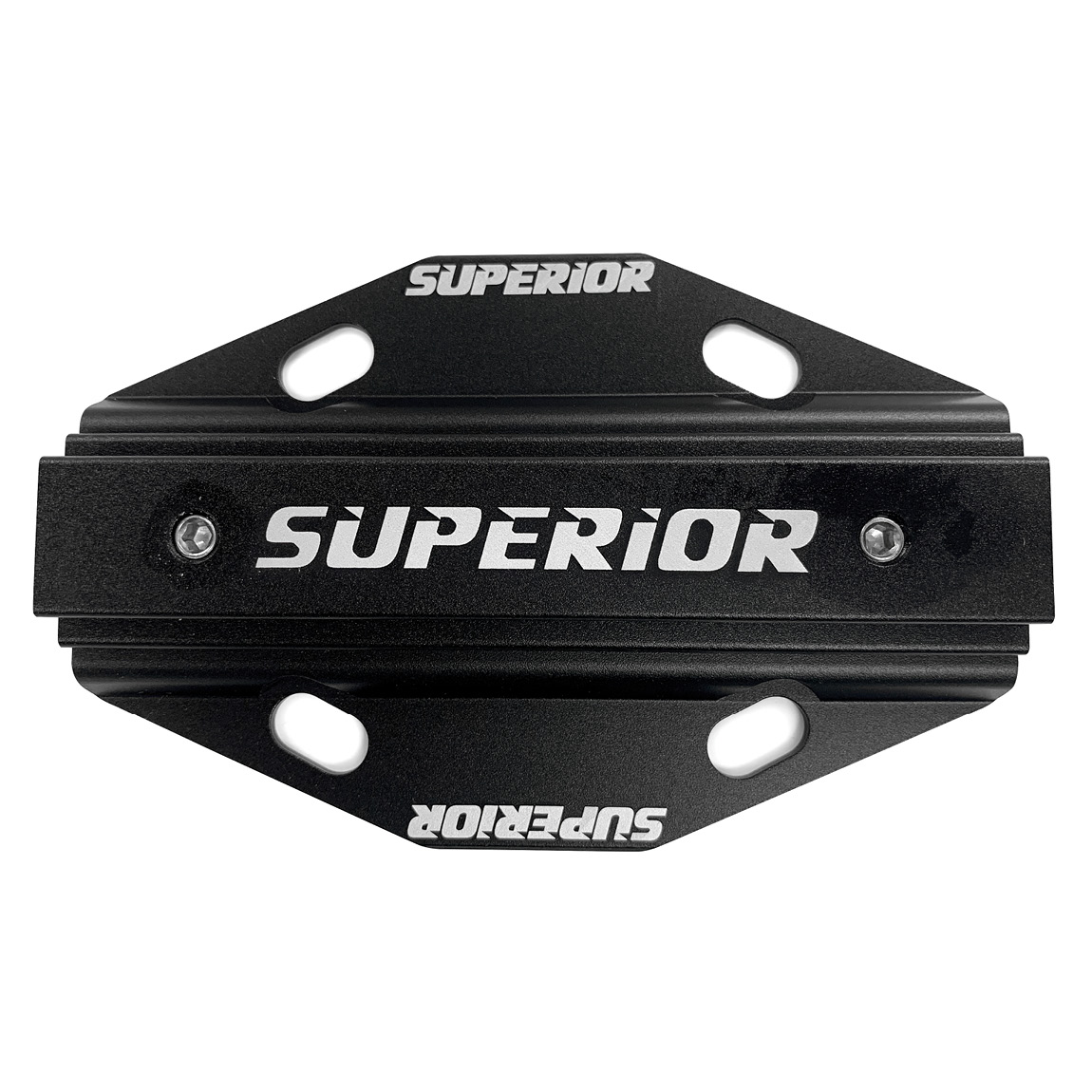 QUICK ATTACH SYSTEM MALE mounting plate.
The QAS™ -M, male plate, is an adapter that turns a traditional float into the QAS™ sytem using the universal 4 bolt pattern. This is used when you are using your traditional float with our Pro Tilt™ or MagVibe