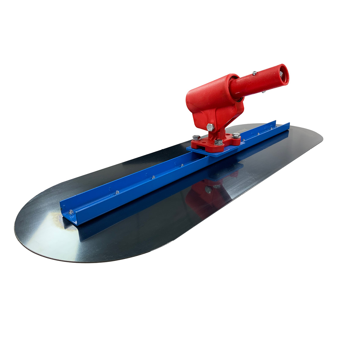For a concrete professional the Knucklehead Gearbox can be connected to most concrete finishing bullfloats, this is an essential tool which allows the float blade to be tilted onto the correct angle when finishing concrete surfaces. This is the lightweigh