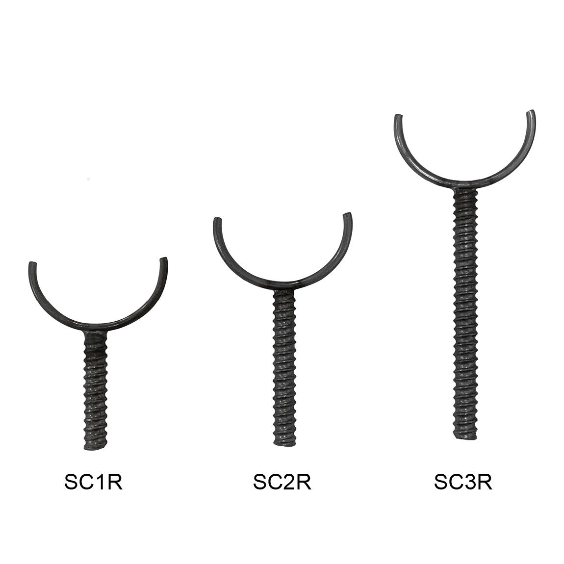 Round Stirrup Screed rail Chairs are available from Speedcrete, United Kingdom. Concrete specialist levelling tools available today.