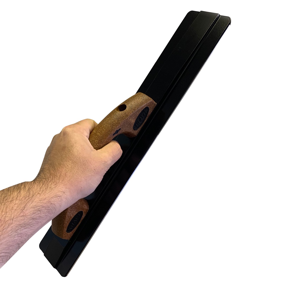 18" x 3-1/4" Elite Series Five Star™ Square/Square End Magnesium Float with Cork Handle. Made for concrete finishing, available from Speedcrete in the United Kingdom.