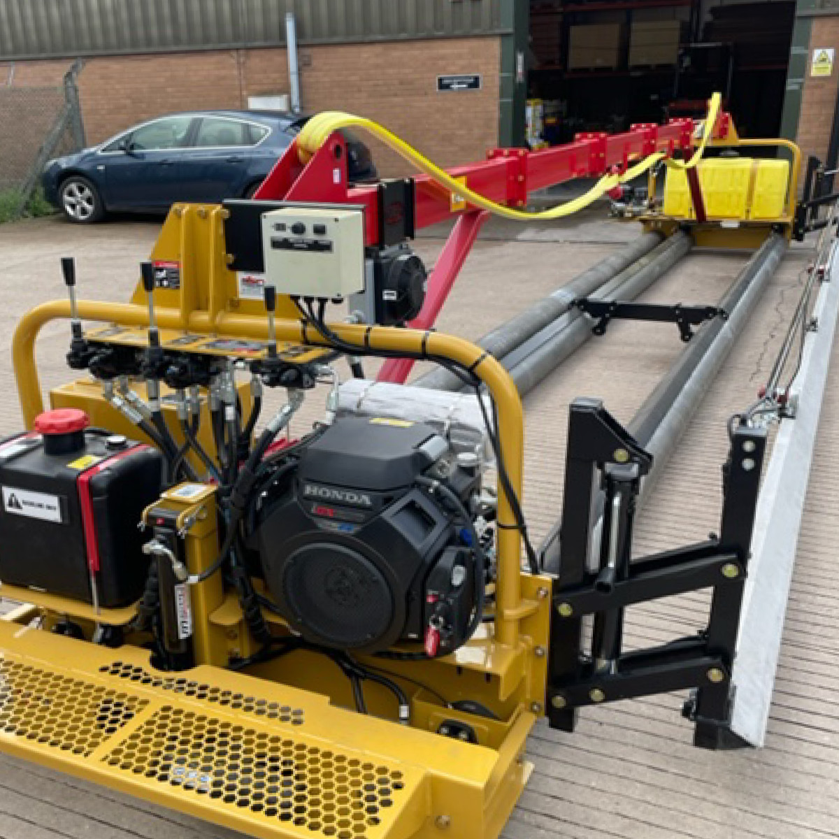 TRIPLE ROLLER TUBE PAVER TRTP75