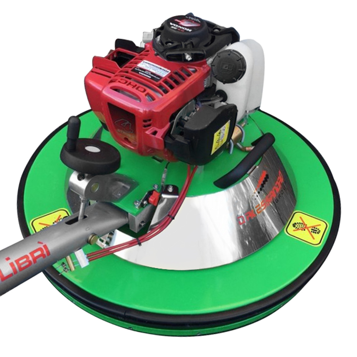 A lightweight concrete finishing float called the Colibri UFO. Specially designed for levelling and smoothing concrete surfaces such as industrial floors, garages, cellars, vaults and corridors. available from speedcrete, United Kingdom.