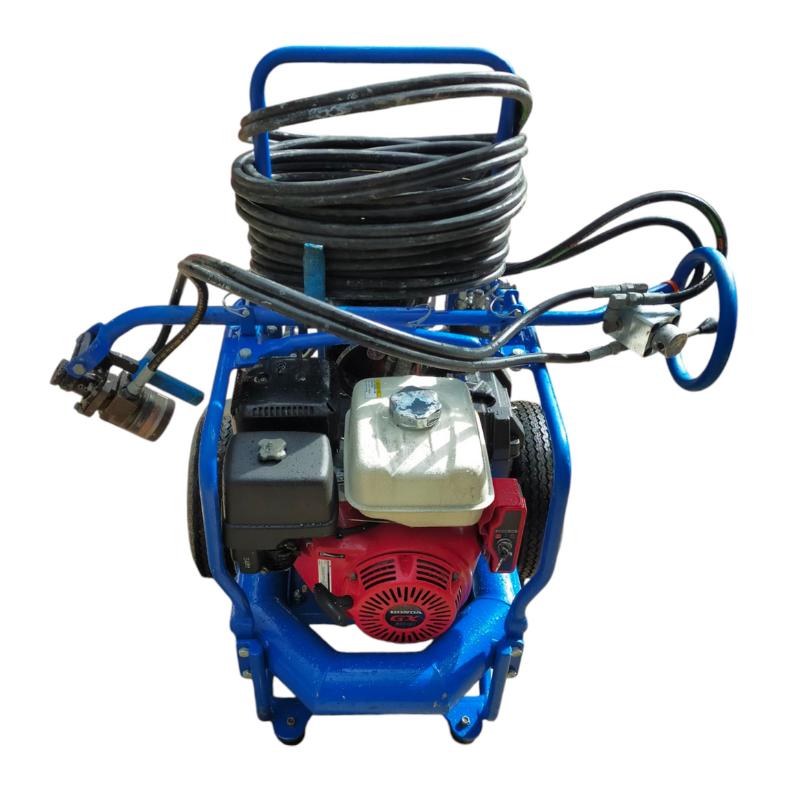 Used Bunyan Striker for sale. This is used to power a tube on concrete. This roto screed is popular for pours with form rails. Available from Speedcrete, United Kingdom.