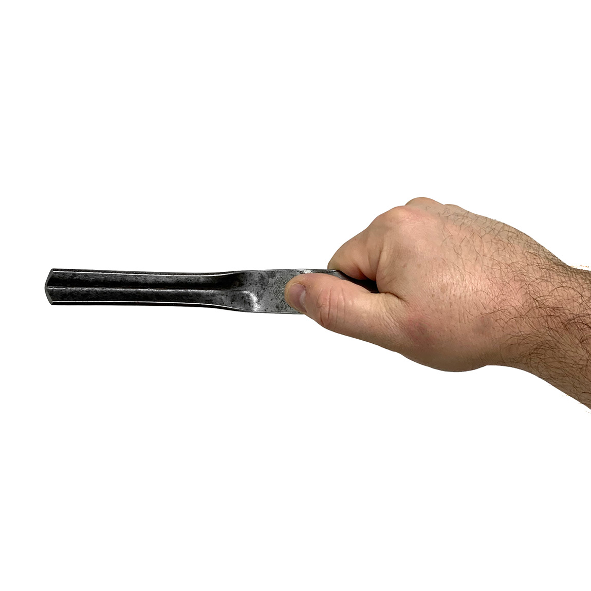 Use this tool to make a deep v-shape masonry joints. Creates a consistent vee joint every time for a watertight seal in a joint with some depth. The joint has a rustic look that is a popular choice on rough and matte bricks. Available from Speedcrete, Uni