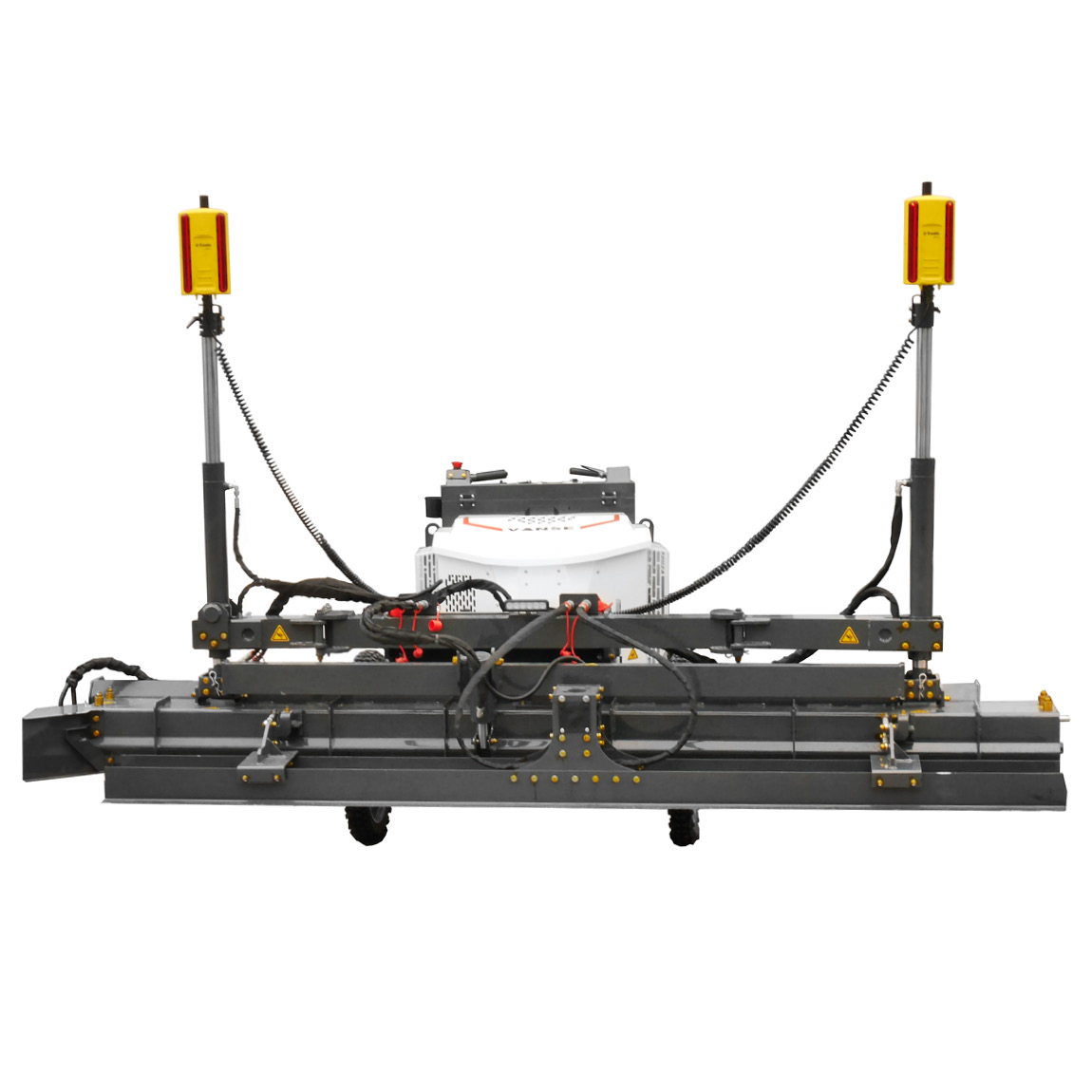 WS-940C Vance laser Controlled Screeder. This ride-on concrete screener will give you level concrete at a high accuracy. Placing and vibrating the concrete ready for finishing. Available from Speedcrete, United Kingdom.