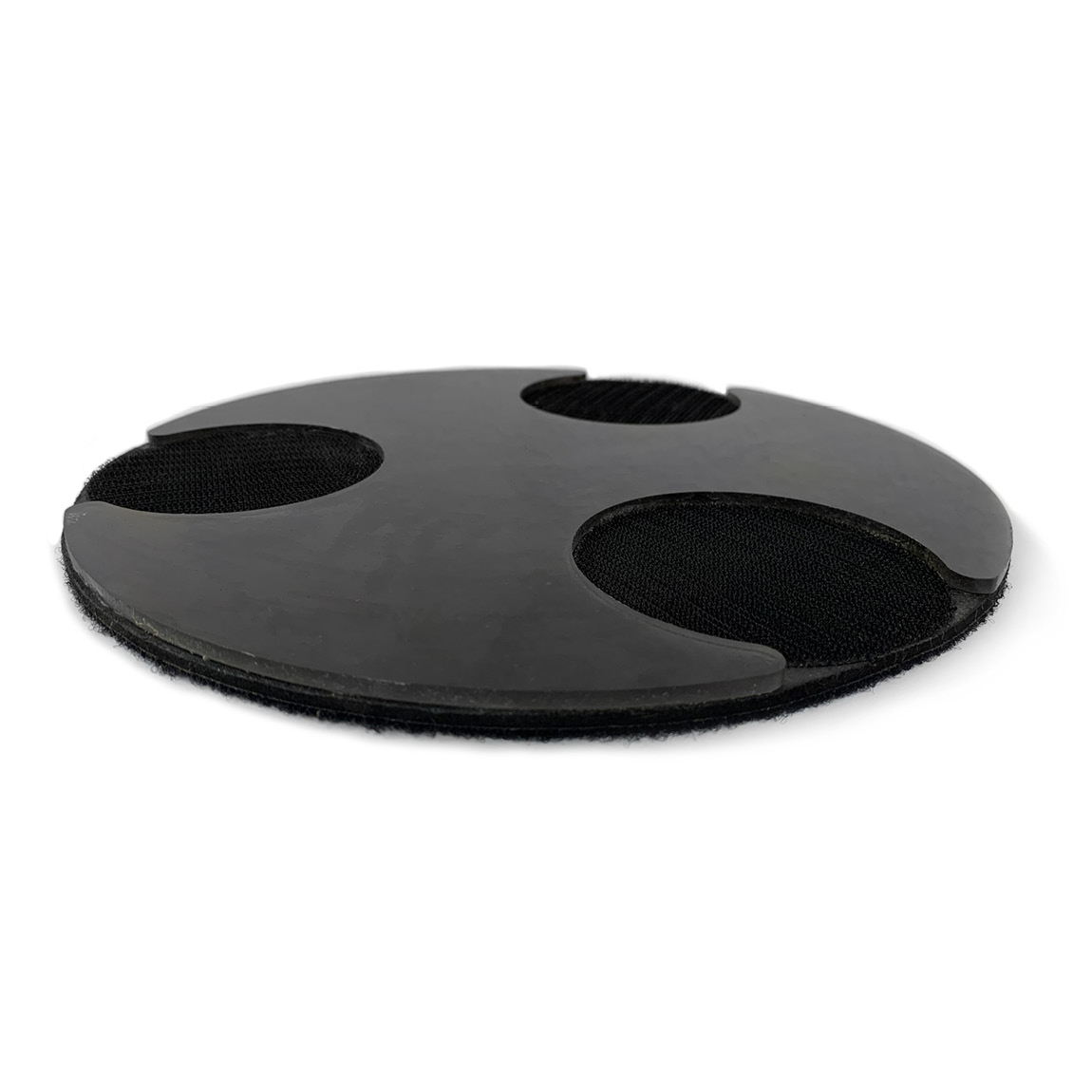 The Grind N Shine Velcro Shield protects the velcro tool holder attached to your concrete grinding machine. “VELCRO SHIELD” is the new interface with PROTECTION in POLYCARBONATE. Available from Speedcrete, United Kingdom.