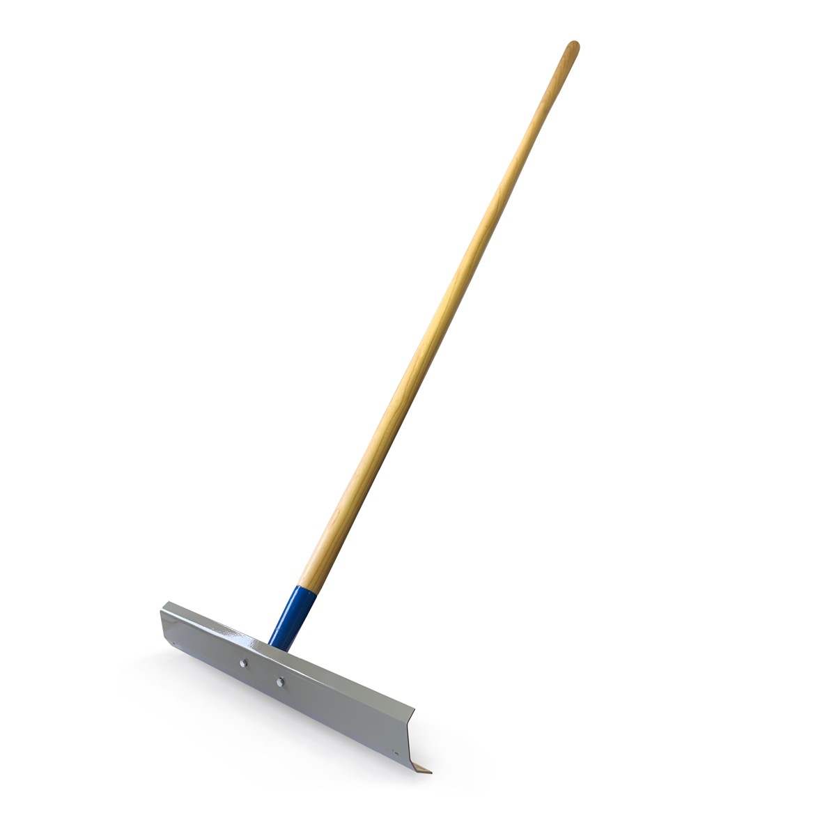 Heavy Duty Texas placer made from steel and comes with a robust wooden handle. Available from concrete experts Speedcrete, United Kingdom.