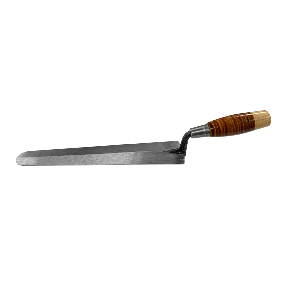 W.Rose Duck Bill Trowel Leather Handle 10" x 2" made for one piece of forged steel. Available from Speedcrete, United Kingdom.