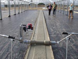 Roller screed could prepare paths for protective gravel